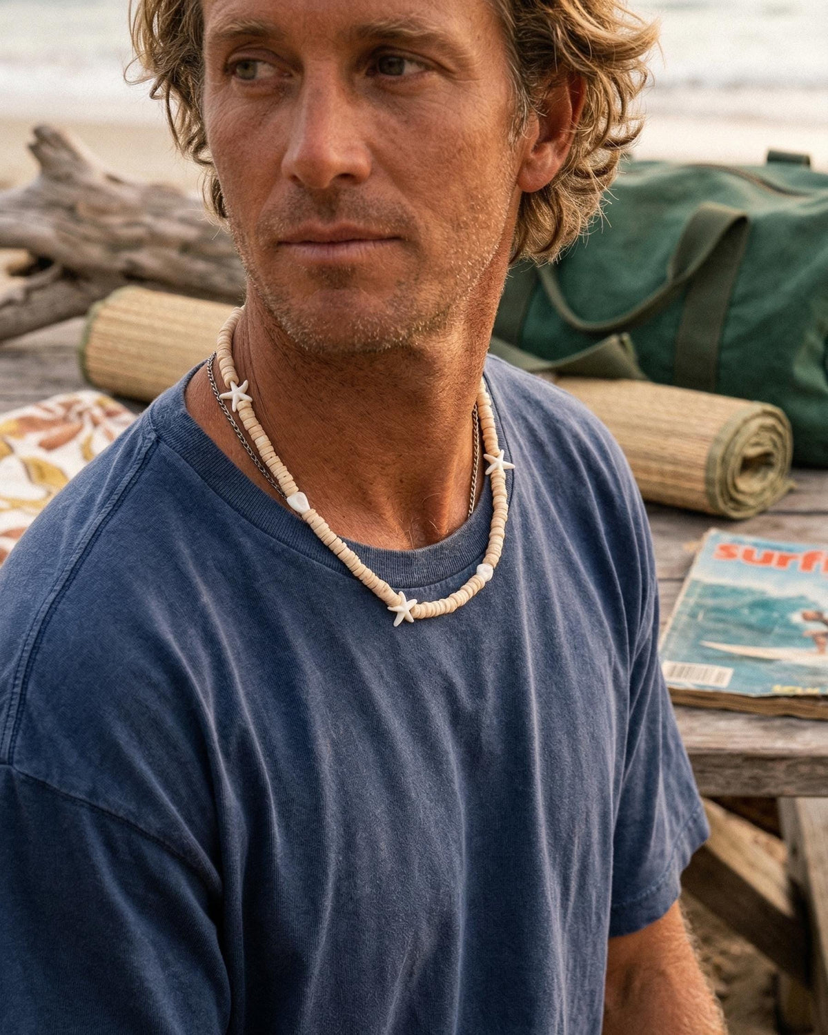 Starfish Pendant Shell Necklace