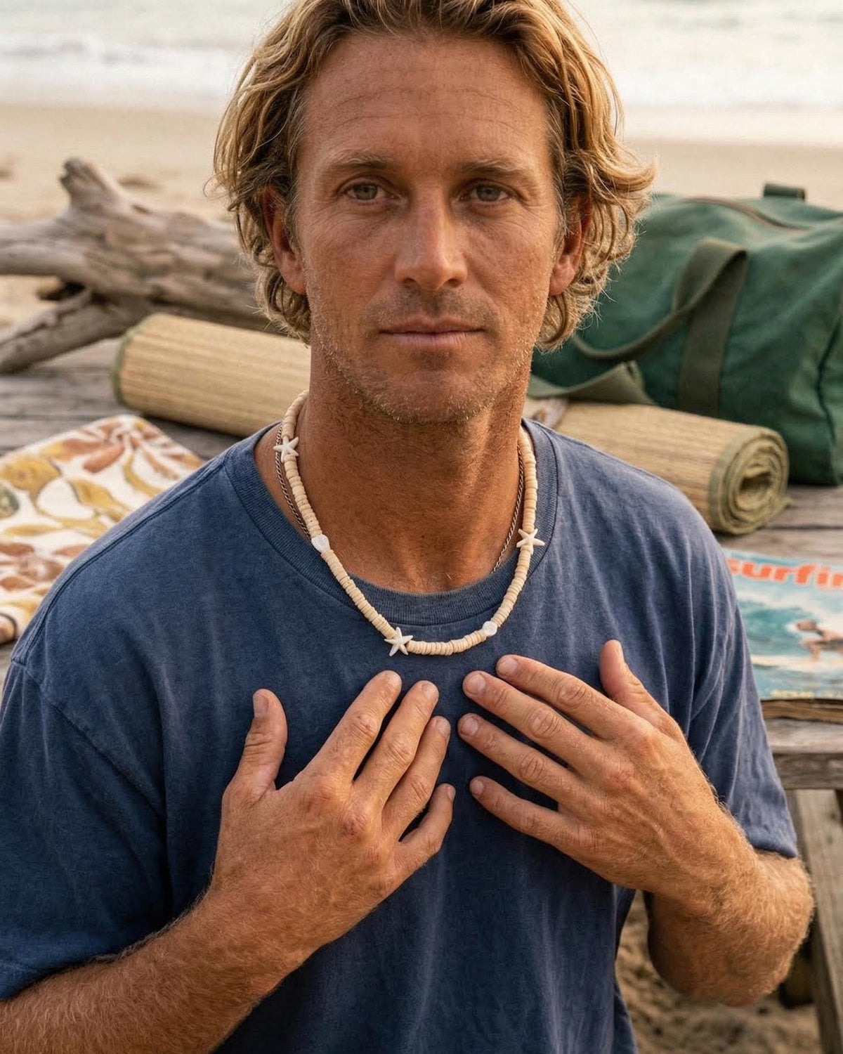 Starfish Pendant Shell Necklace
