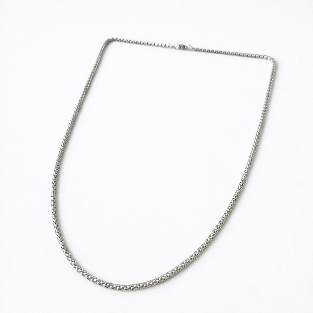 Stainless Steel Rope Chain Necklace