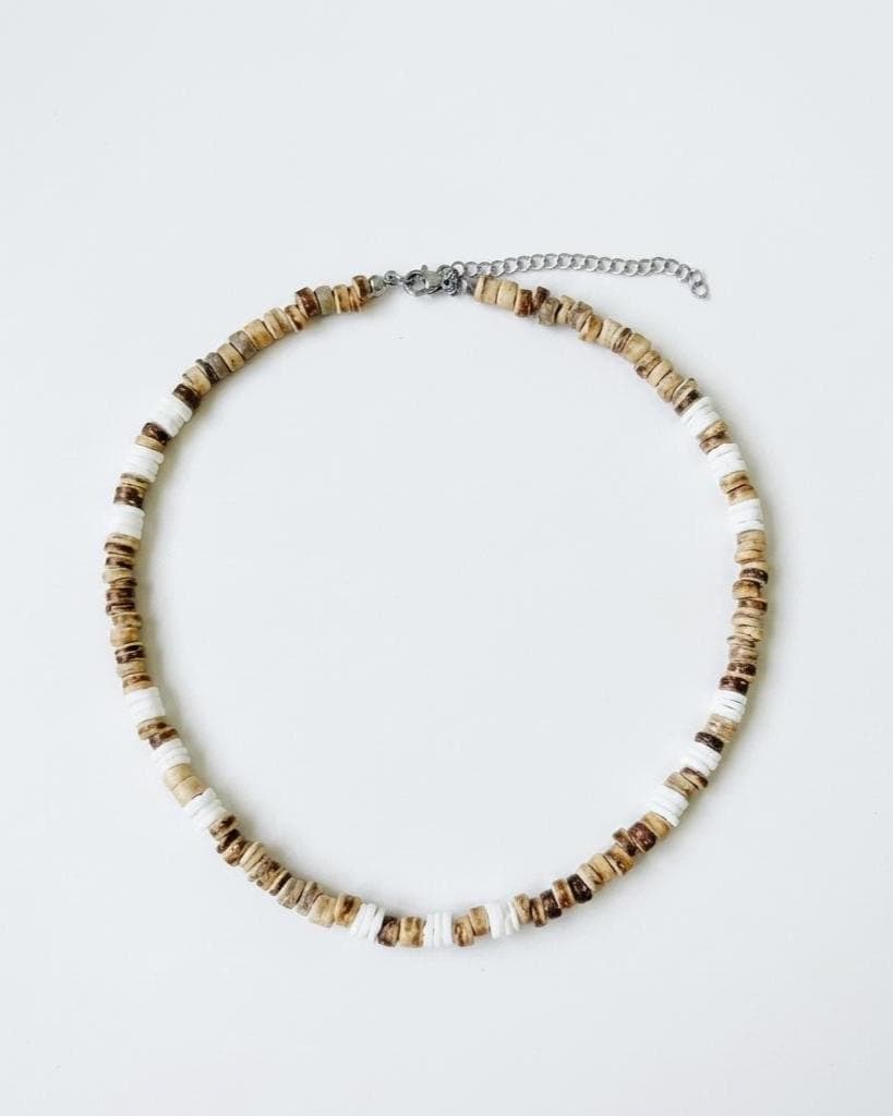 Coconut Shell Bead Necklace