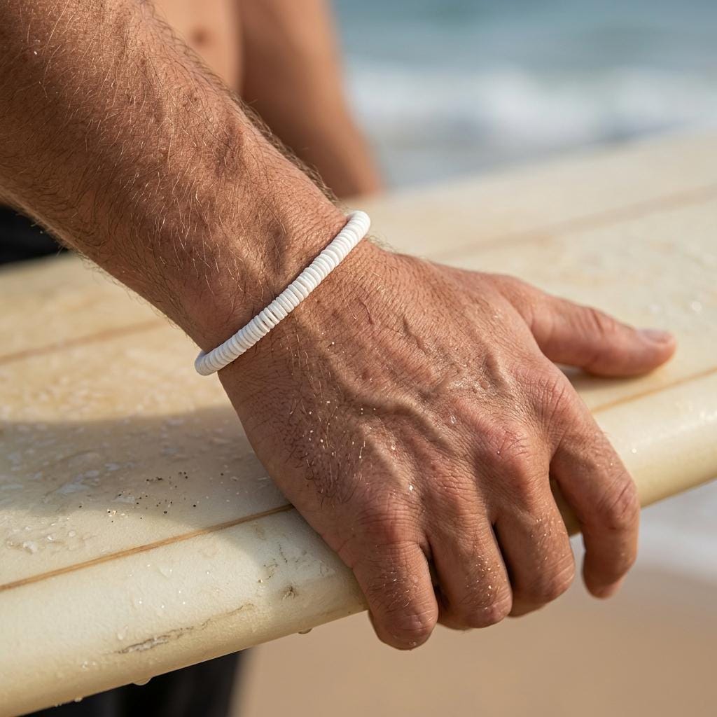Real Shell Surfer Bracelet
