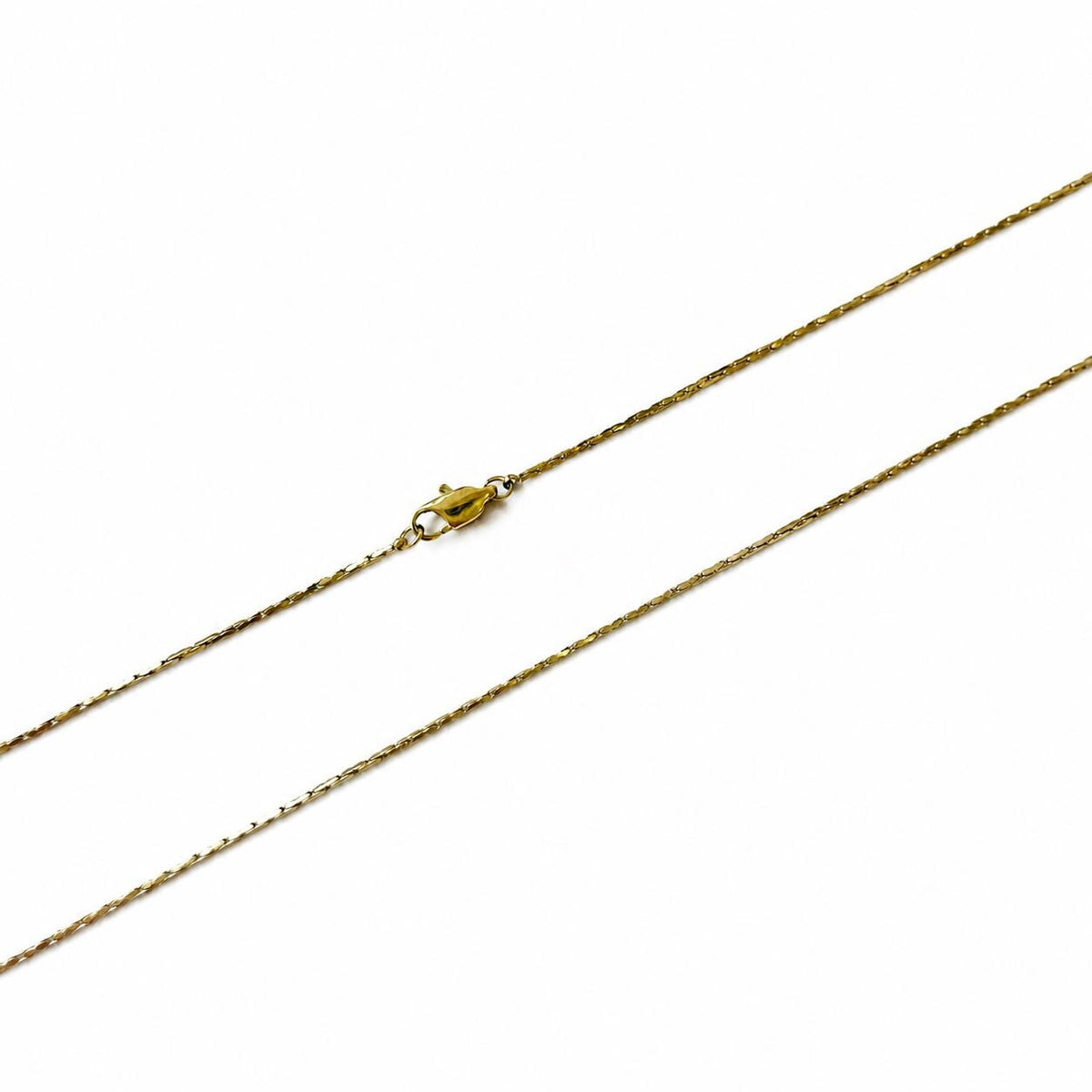 Engravable Gold Bar Necklace
