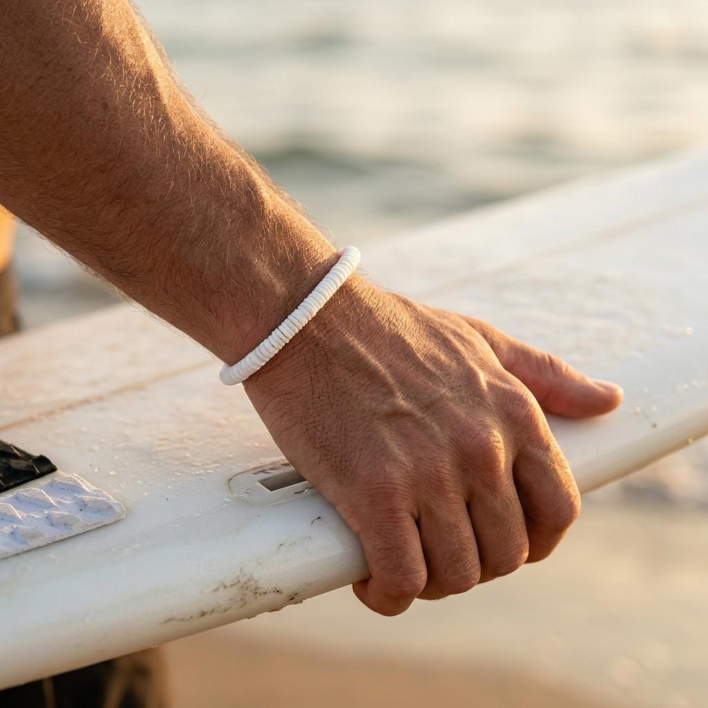 Real Shell Surfer Bracelet