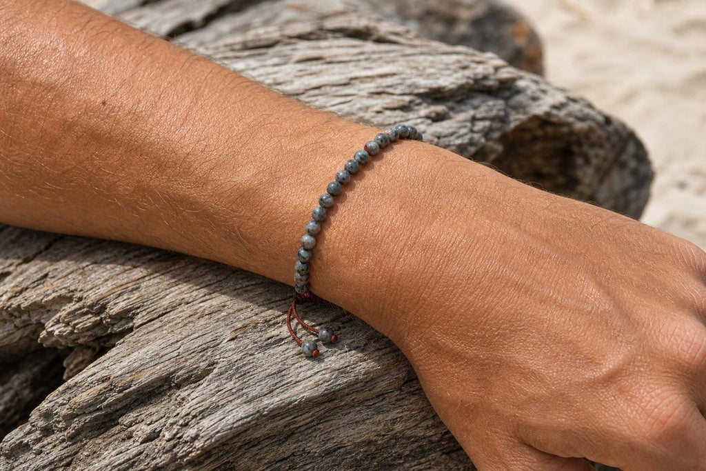 UV Glow Flame Stone Bracelet