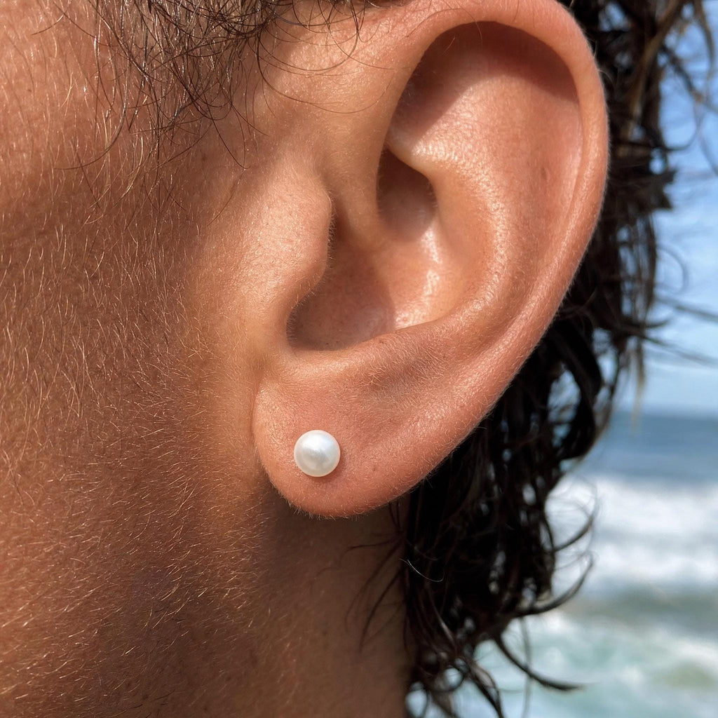 Freshwater Pearl Stud Earrings