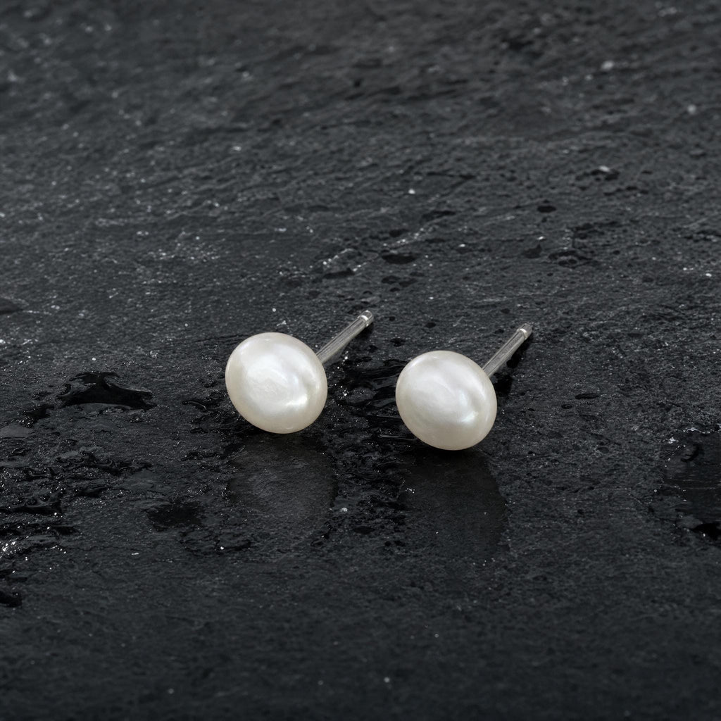 Freshwater Pearl Stud Earrings