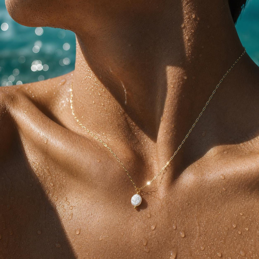 Baroque Pearl Pendant Necklace