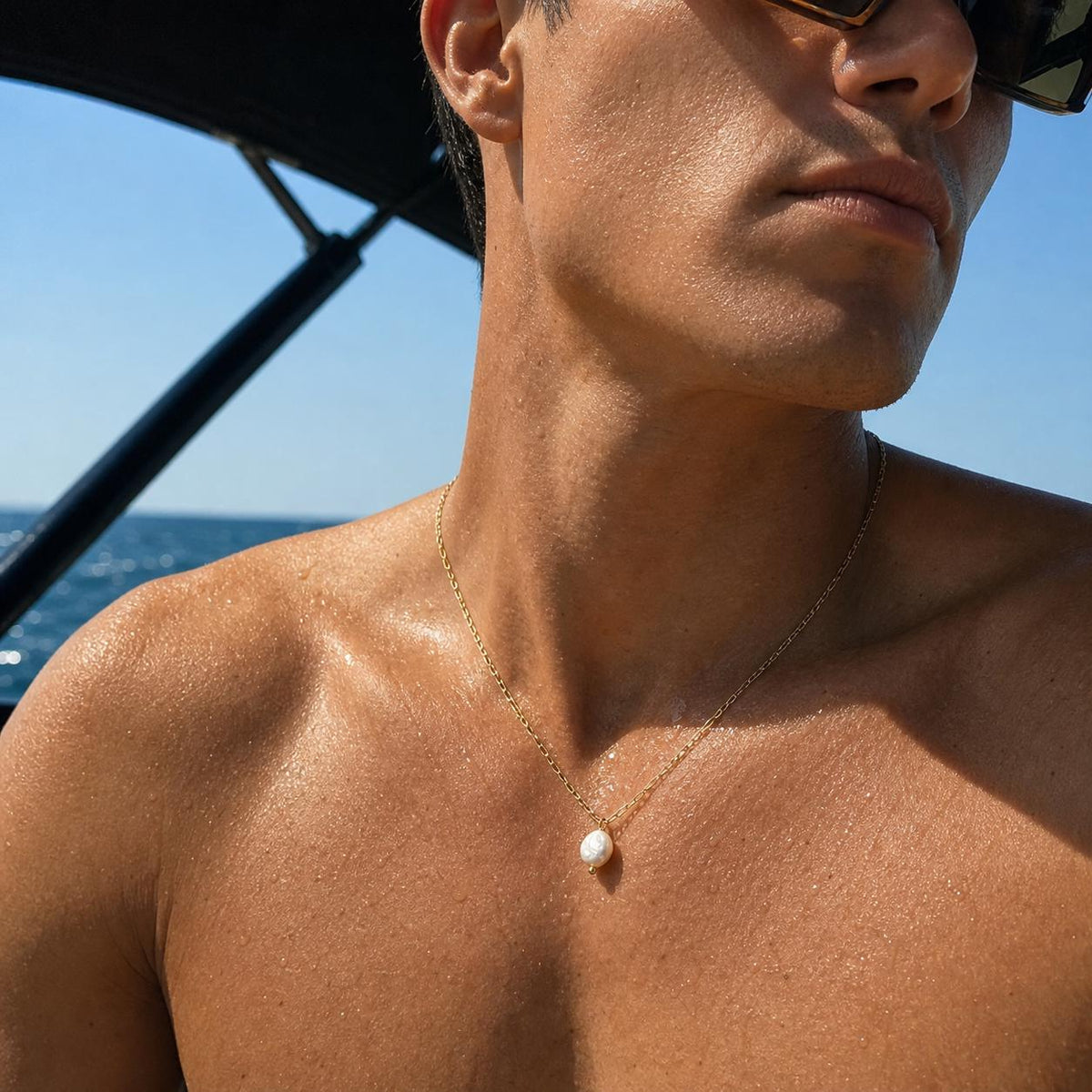 Baroque Pearl Pendant Necklace