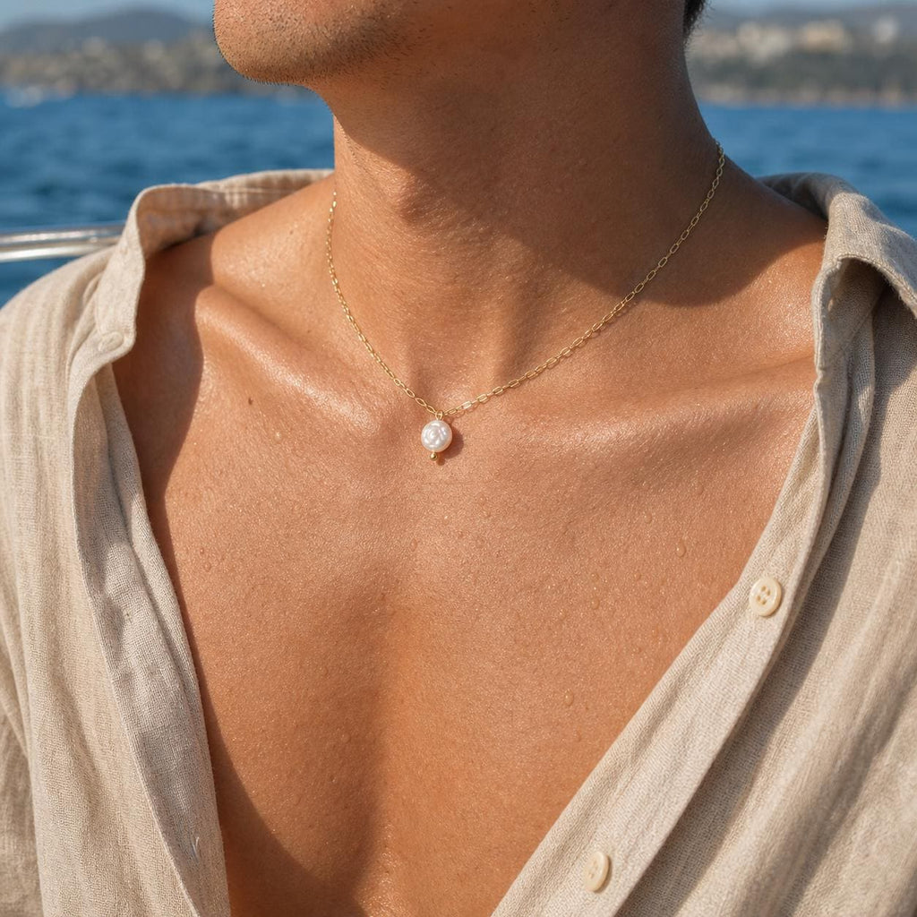 Baroque Pearl Pendant Necklace
