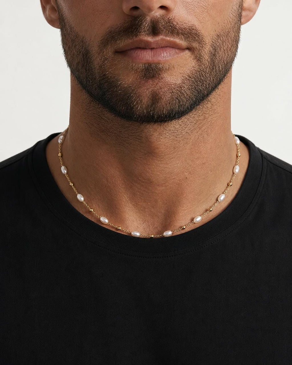 Freshwater Pearl Station Necklace
