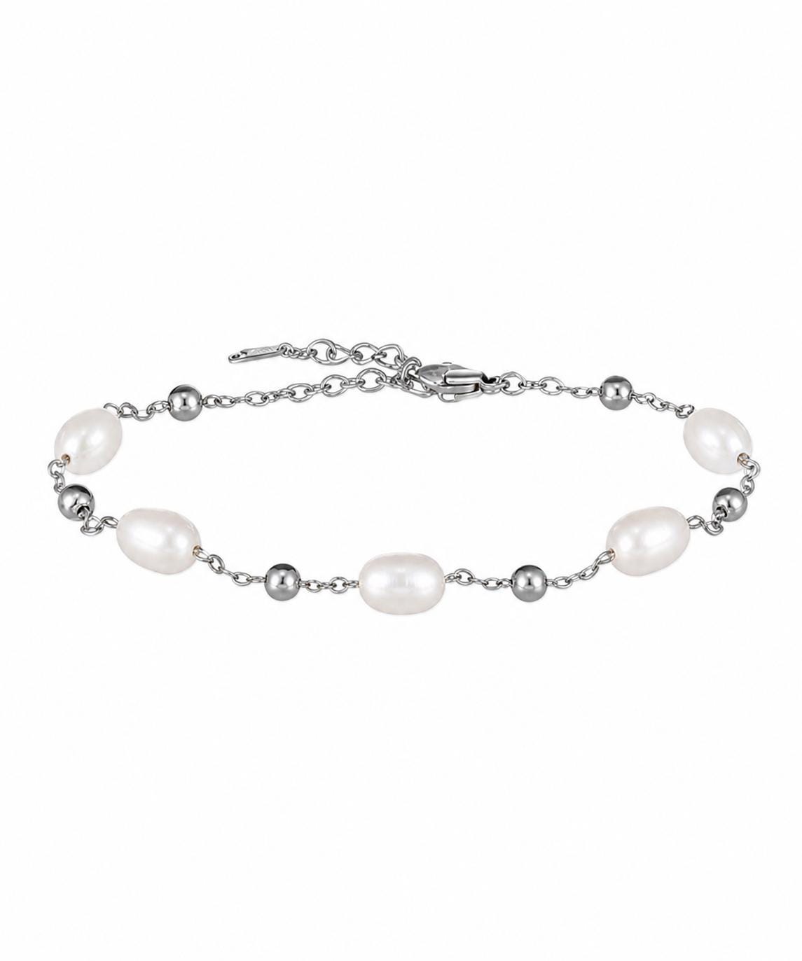 Freshwater Pearl Station Bracelet