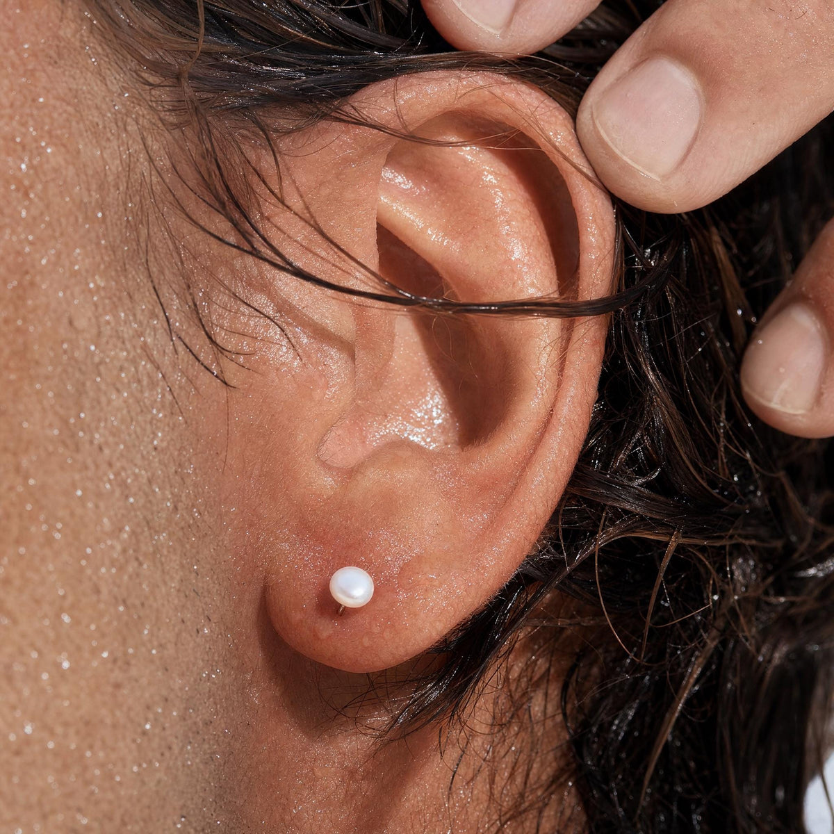Freshwater Pearl Stud Earrings