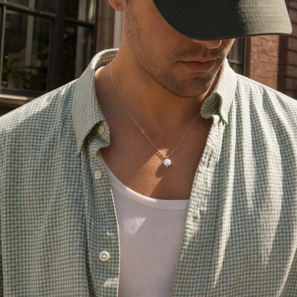 Baroque Pearl Pendant Necklace