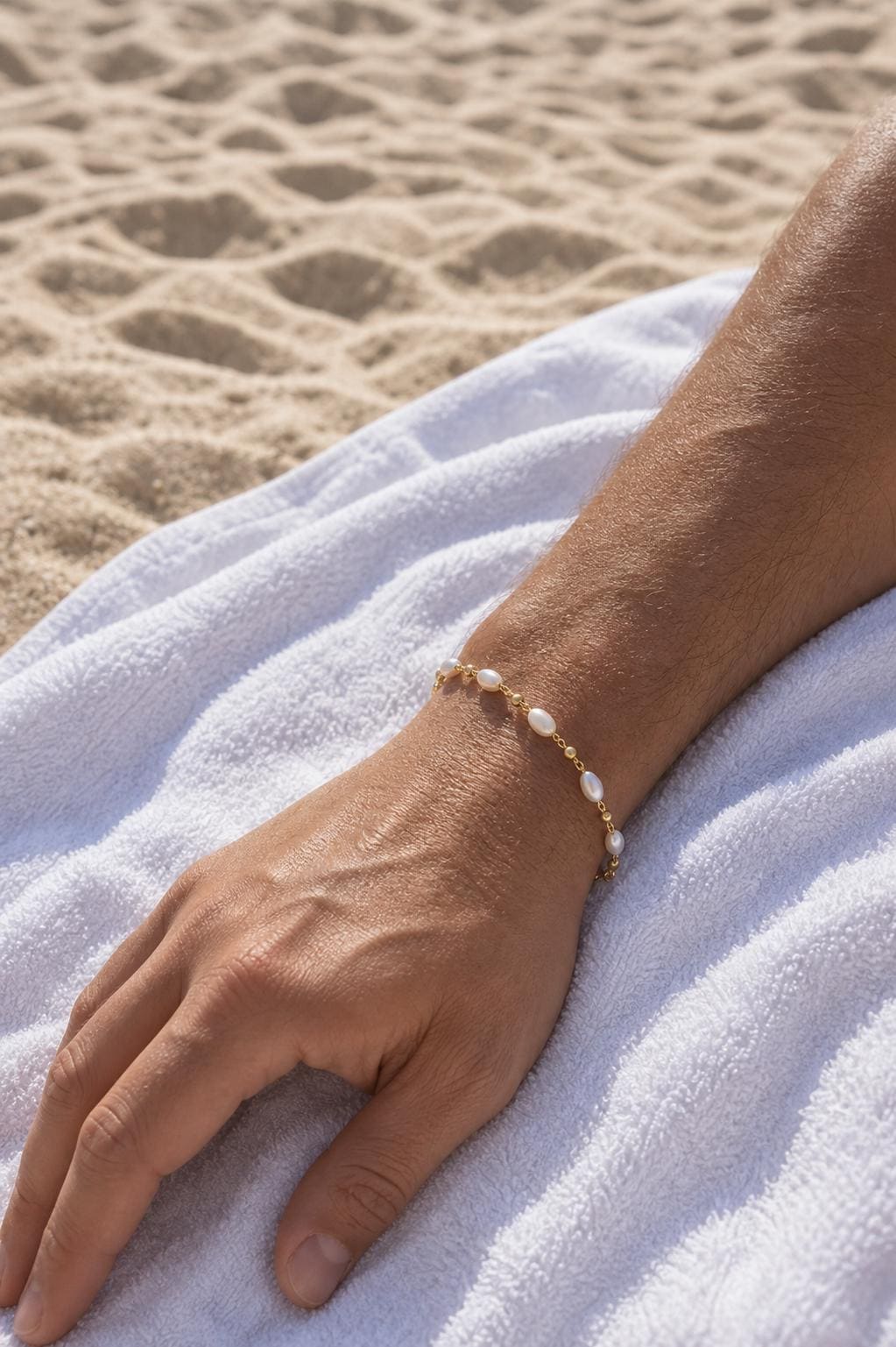Freshwater Pearl Station Bracelet