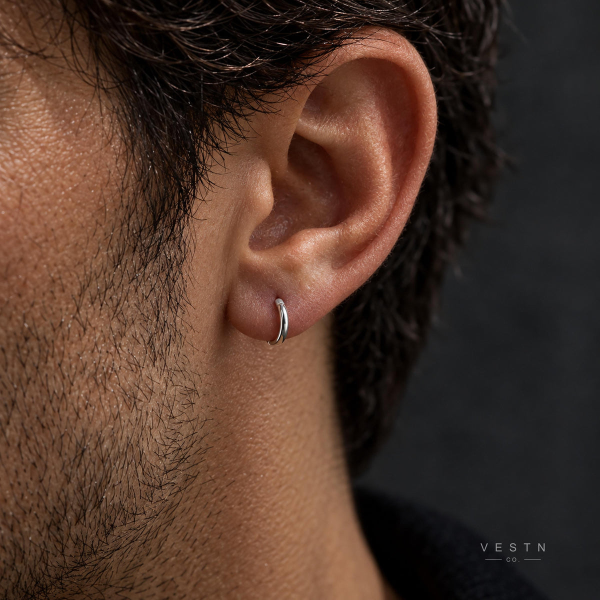 9mm Mini Huggie Hoop Earrings